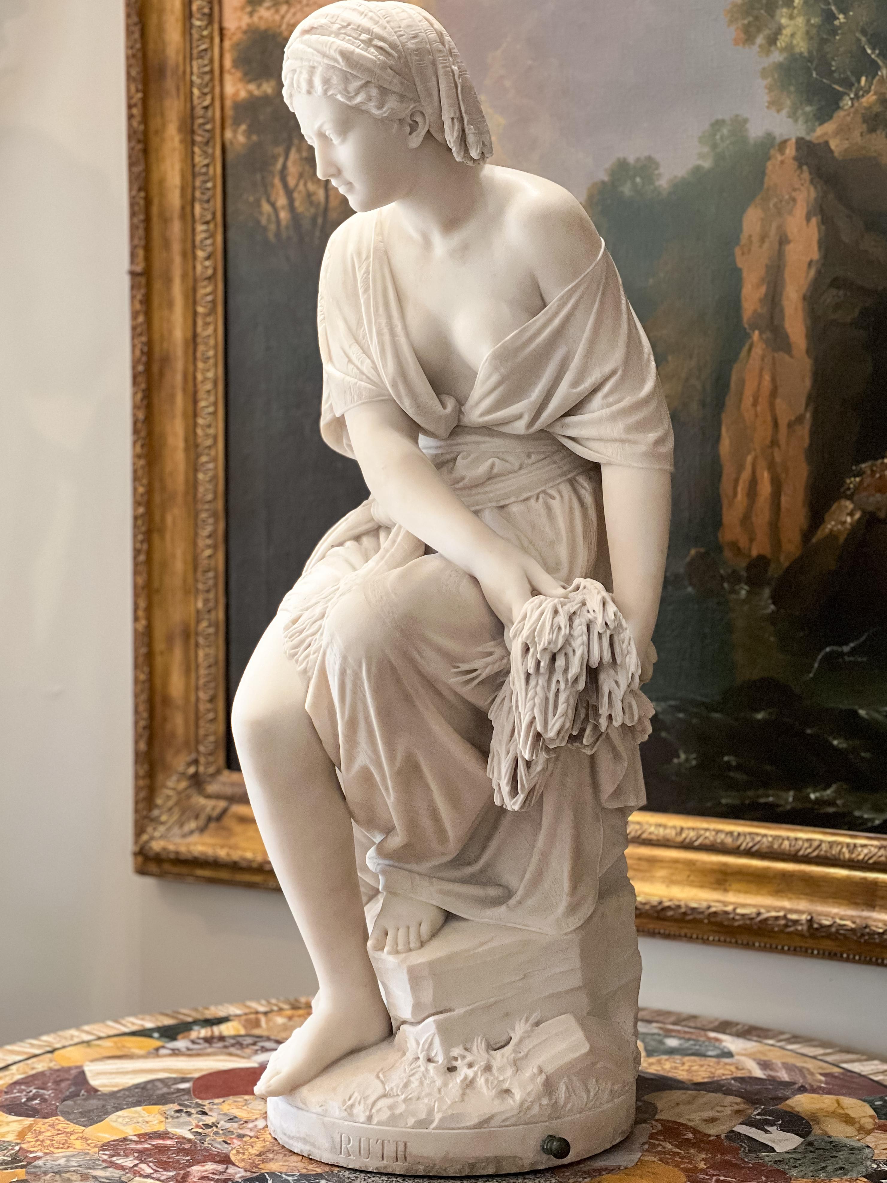Lo scultore Giovanni Battista Lombardi 1869 il Ruth in vendita 3