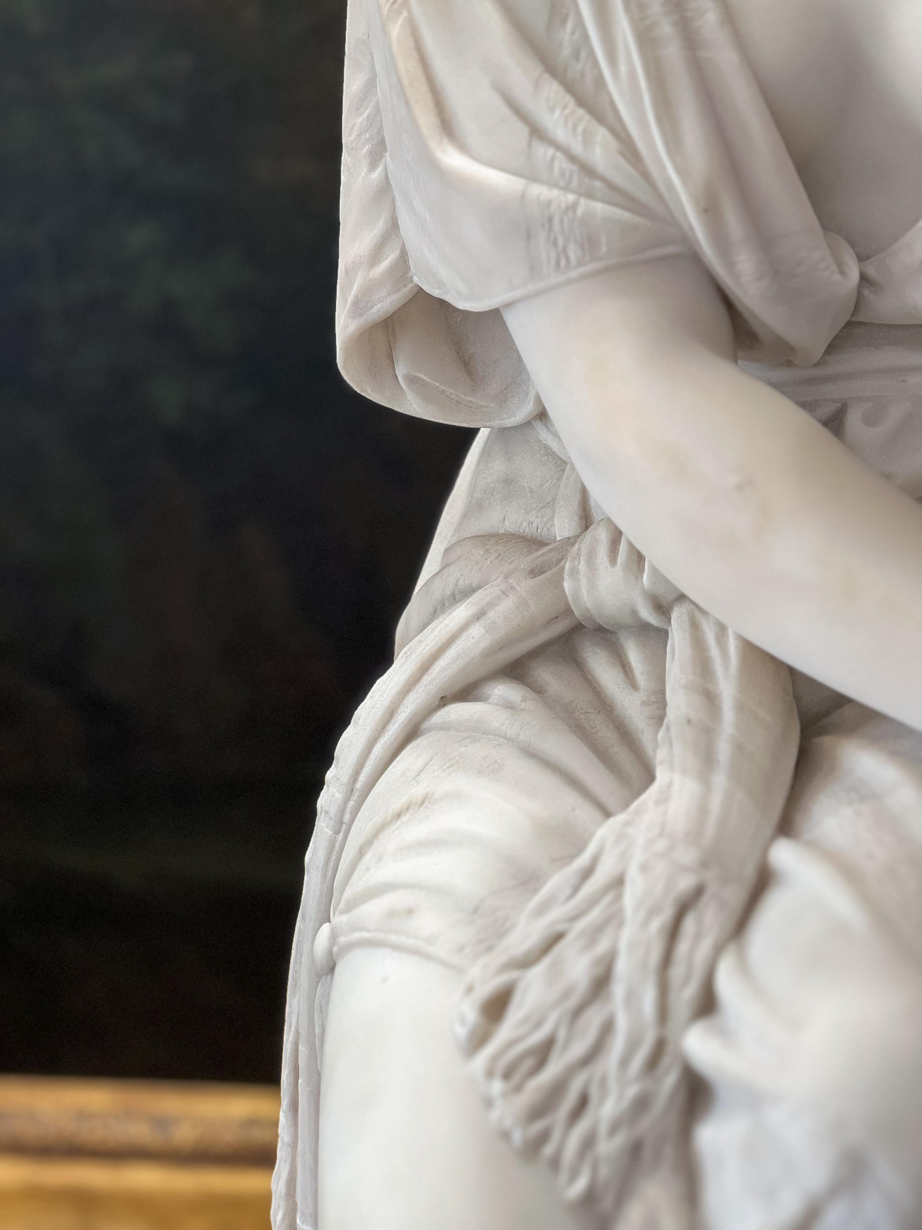 Lo scultore Giovanni Battista Lombardi 1869 il Ruth in vendita 4