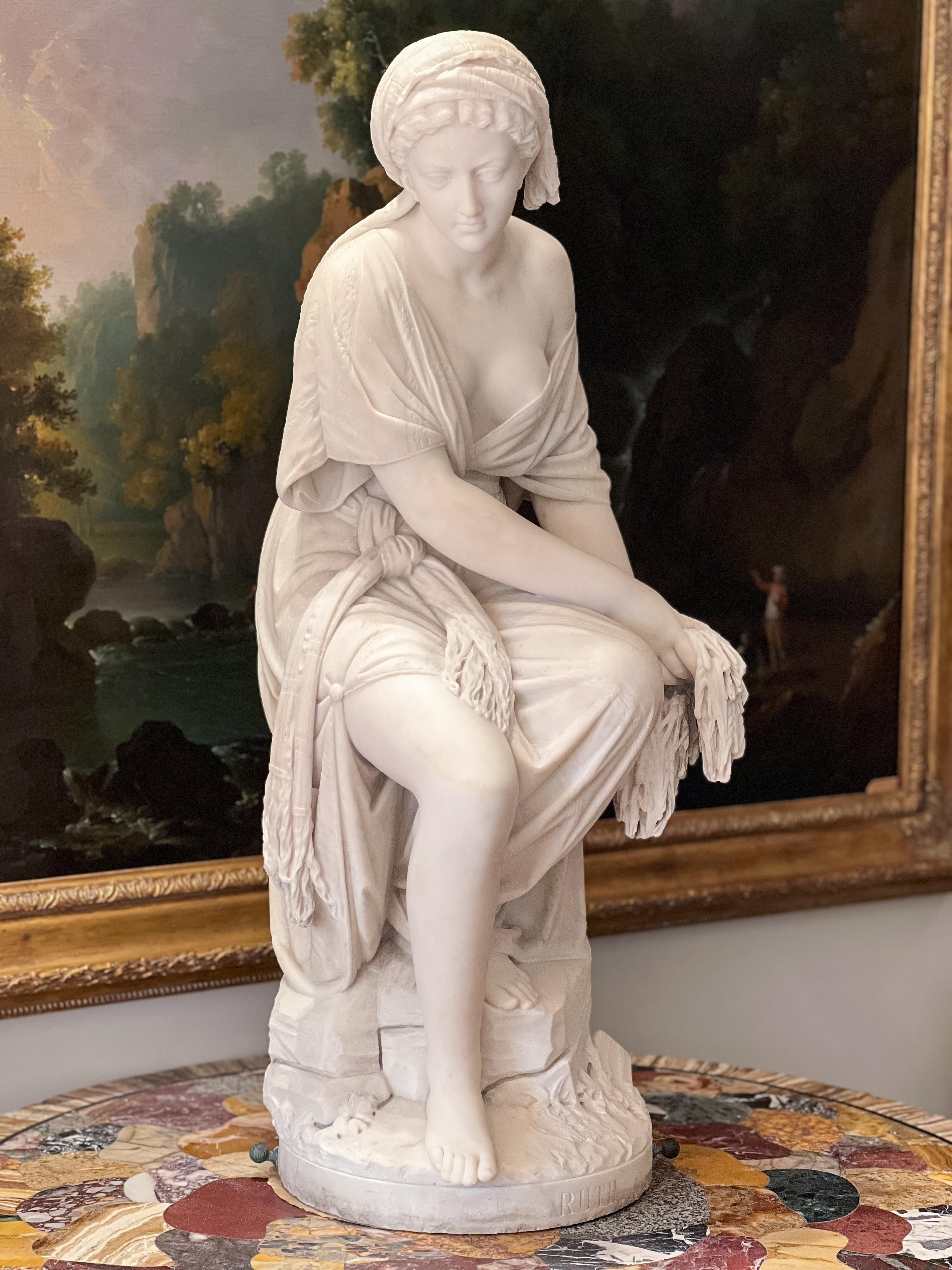 Lo scultore Giovanni Battista Lombardi 1869 il Ruth in vendita 6