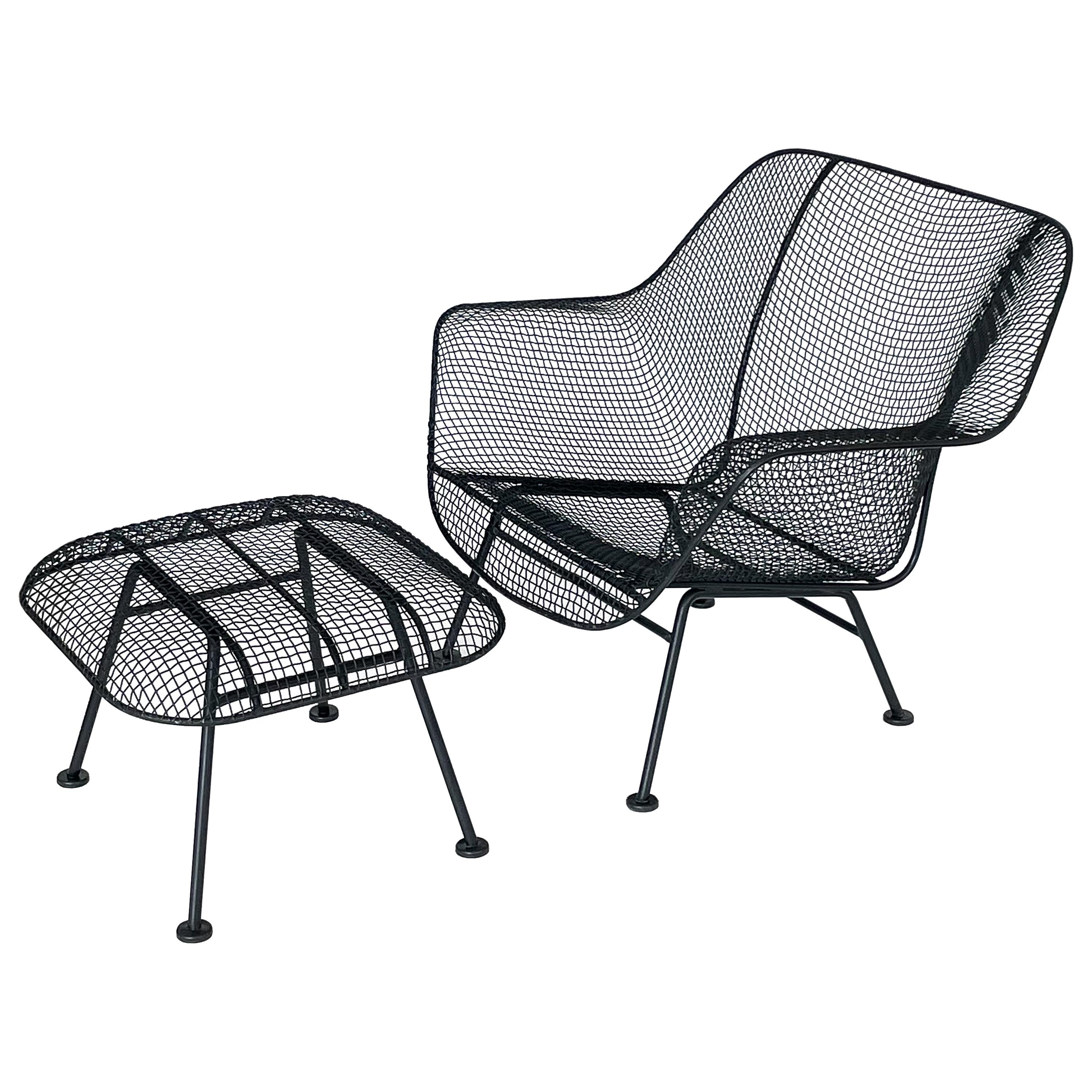 "Sculptura" Lounge Chair and Ottoman by Russell Woodard