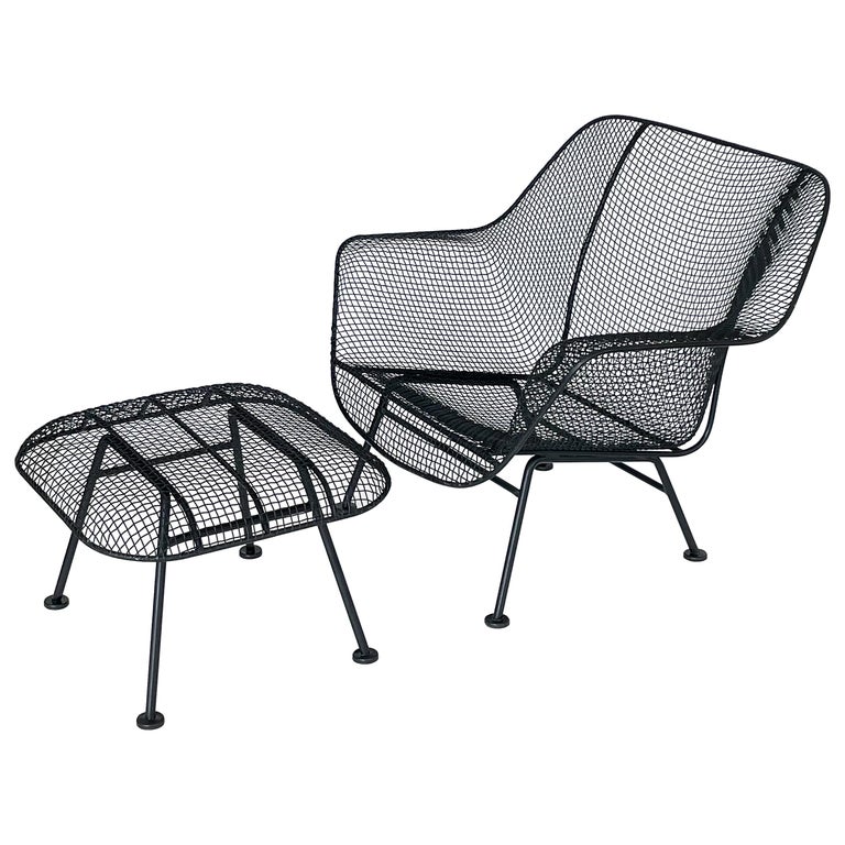 "Sculptura" Lounge Chair and Ottoman by Russell Woodard at 1stDibs