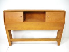 Sculptura Mid-Century Full-Size Headboard by Heywood Wakefield