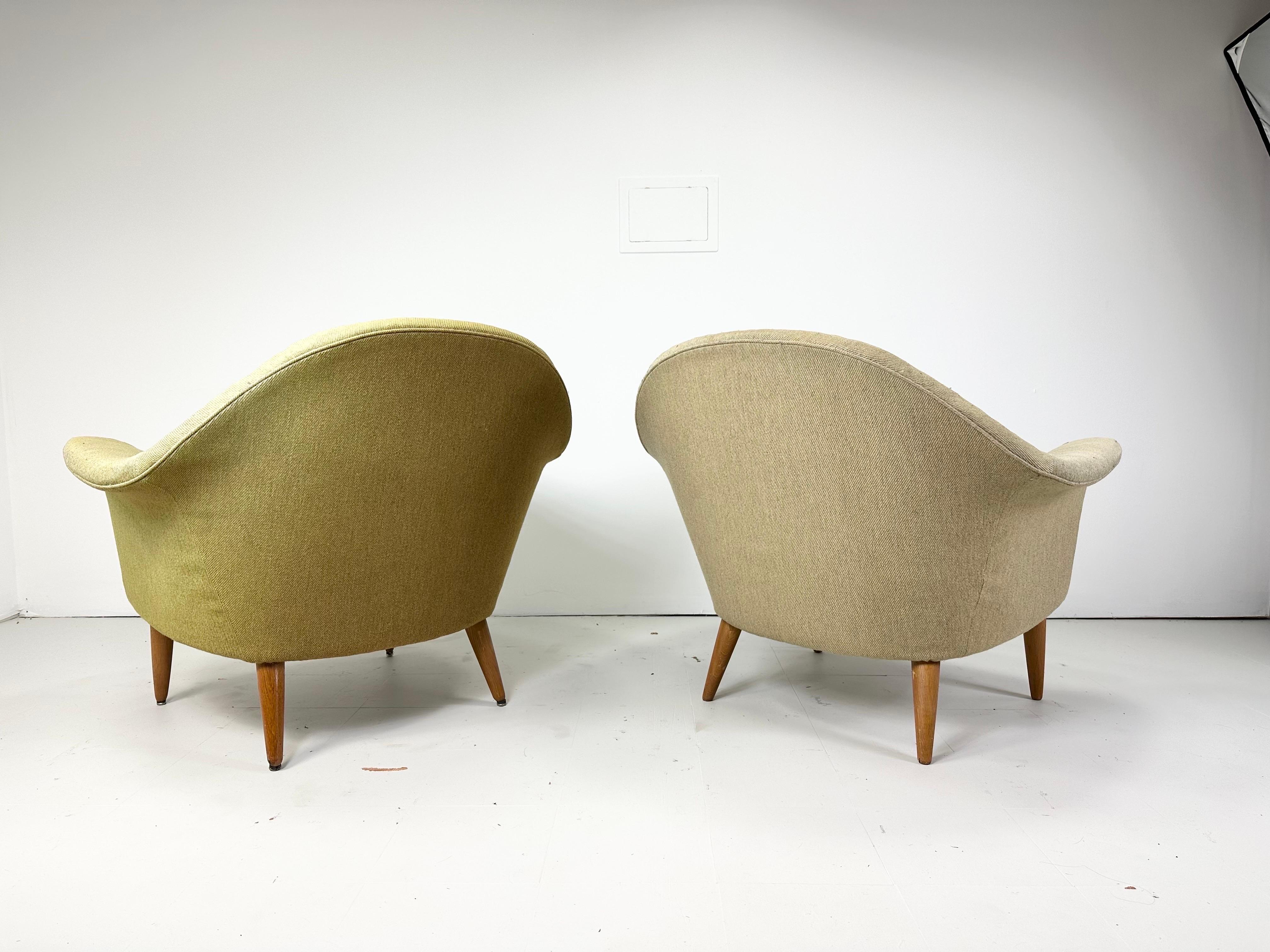 Chaises longues sculpturales des années 1950 par Broderna Andersson en vente 1