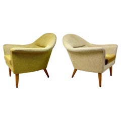 Sculptural 1950s Lounge Chairs by Broderna Andersson