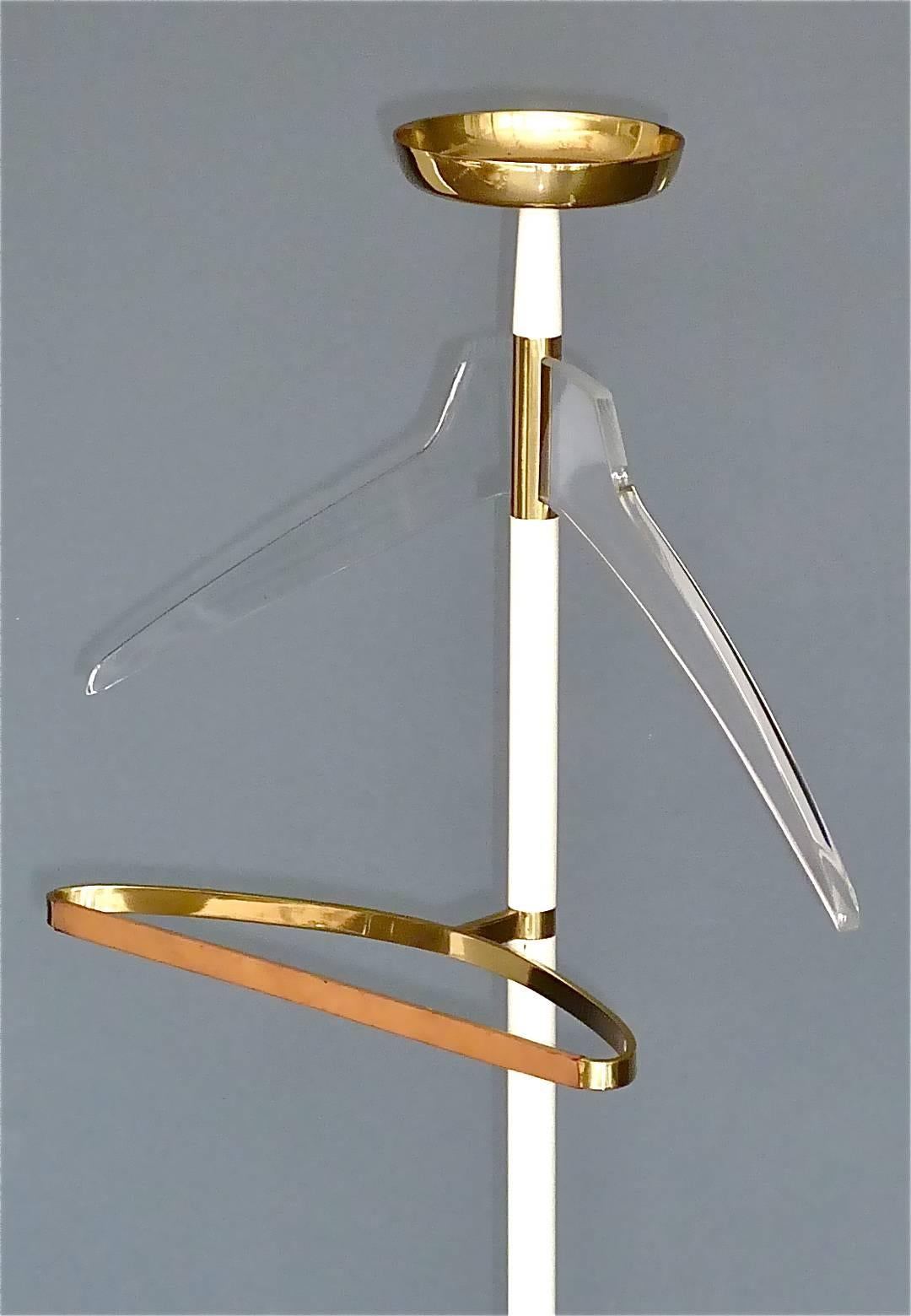 lucite valet stand