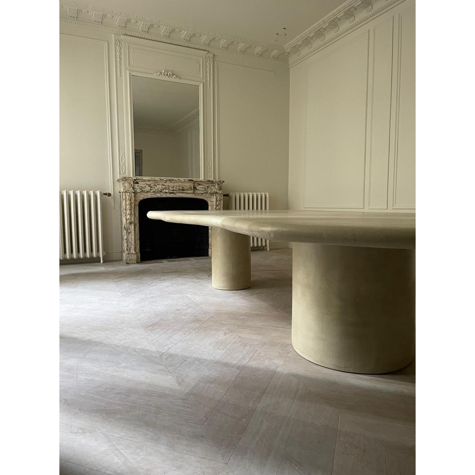 Other Sculptural 2 Legs Dining Table 240 by Urban Creative