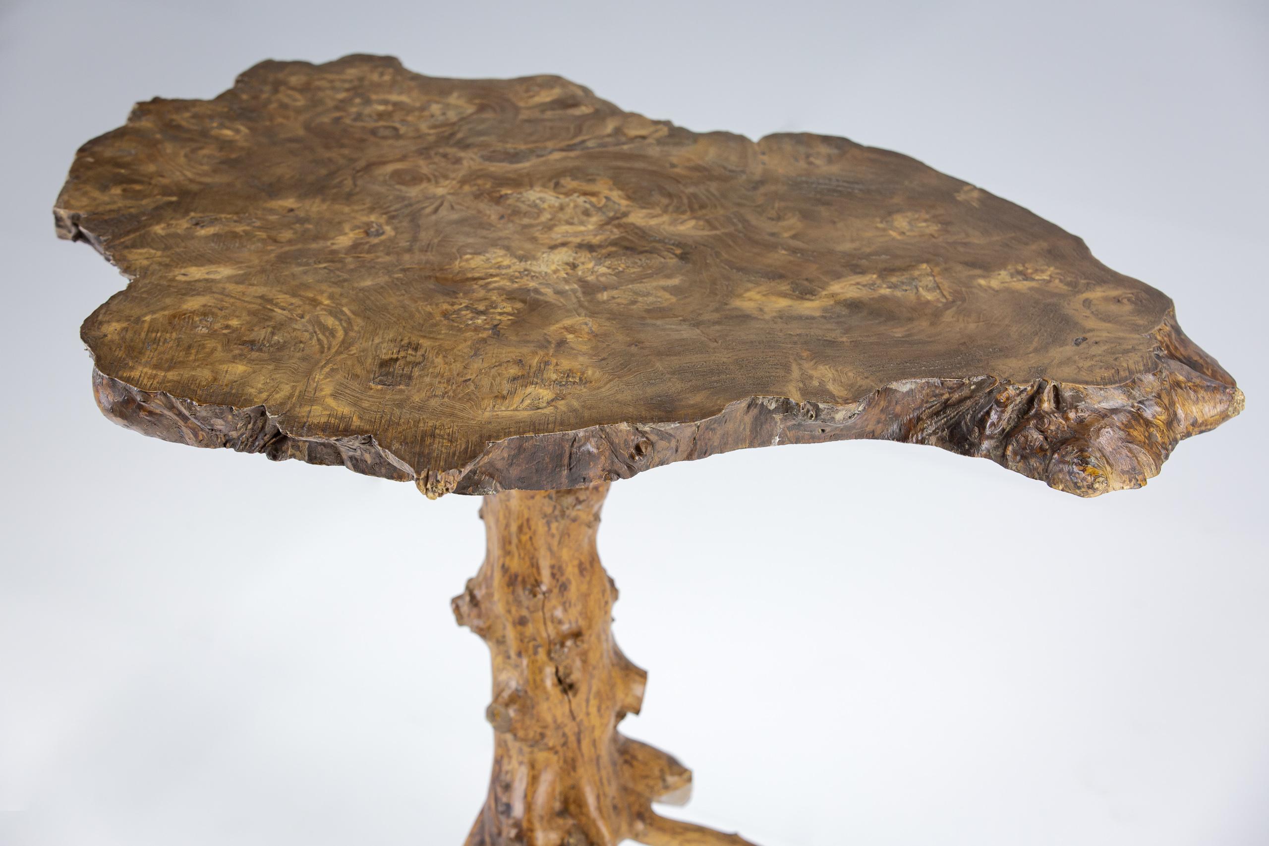 French Sculptural 20th Century Grotto Table
