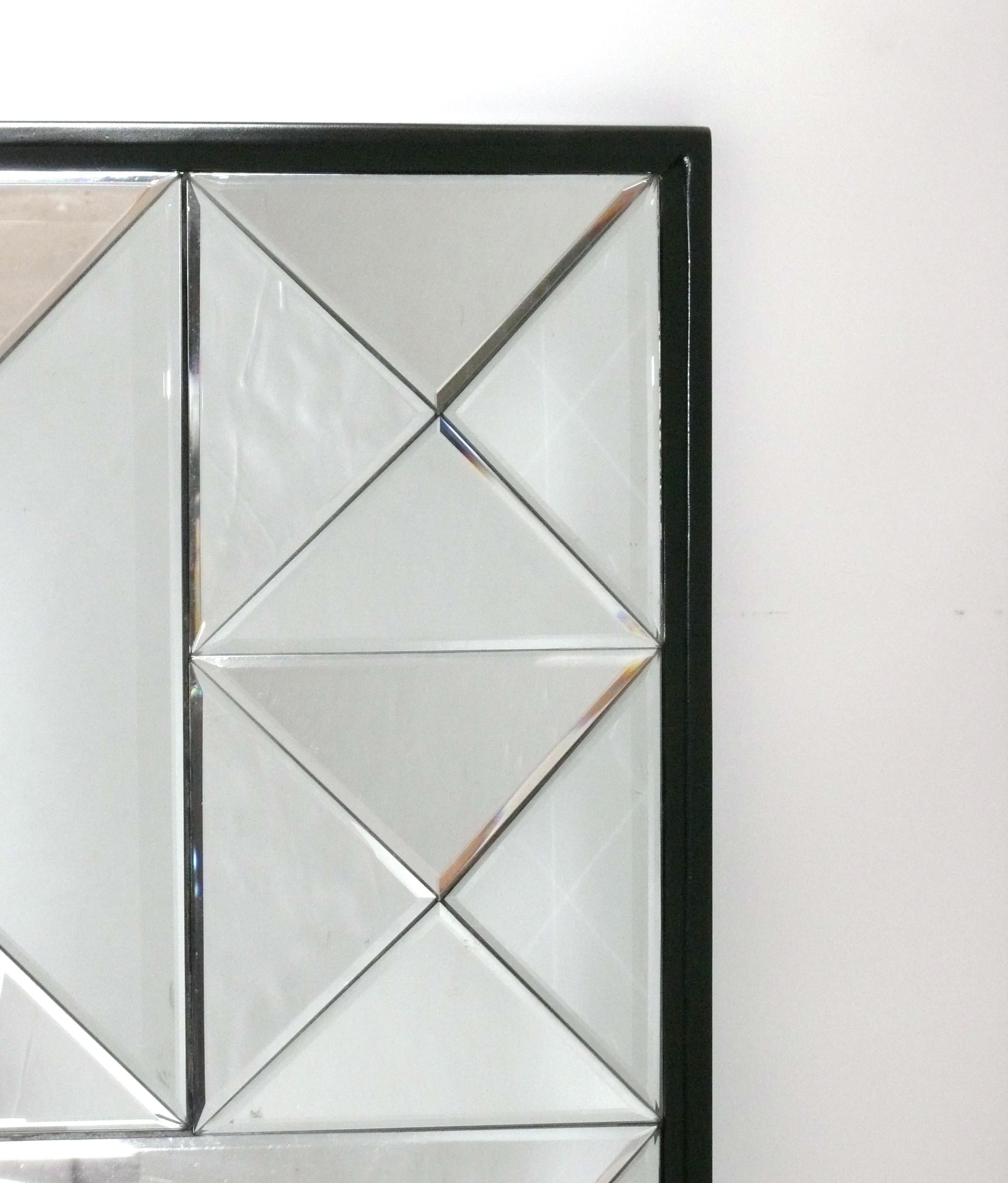 Mid-Century Modern Miroir 3D sculptural dans le style de Verner Panton en vente