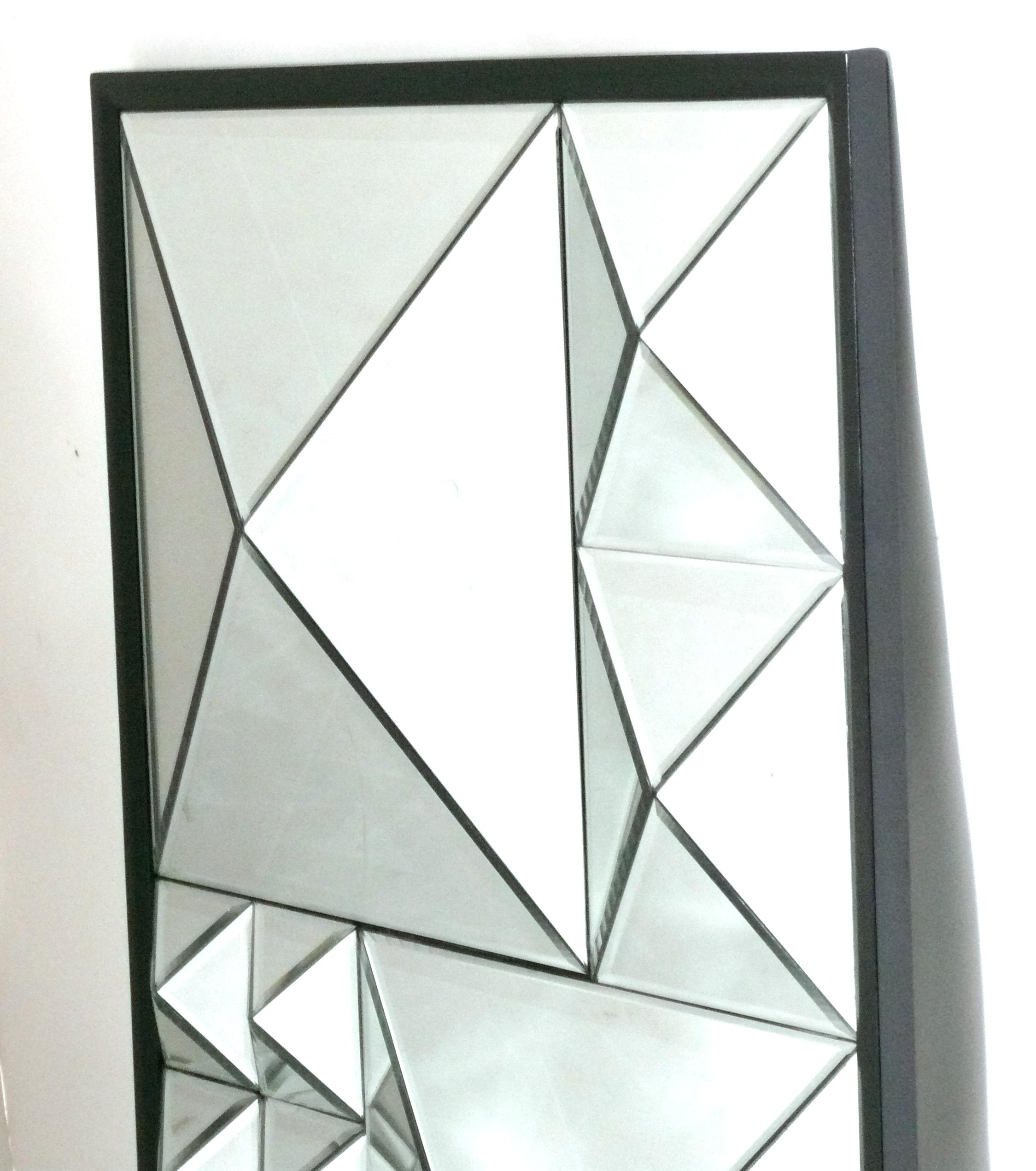 Miroir 3D sculptural dans le style de Verner Panton Bon état - En vente à Atlanta, GA