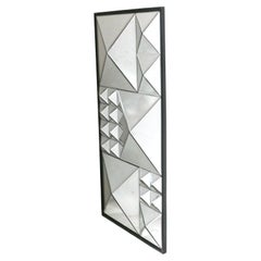 Sculptural 3D Mirror in the Style of Verner Panton