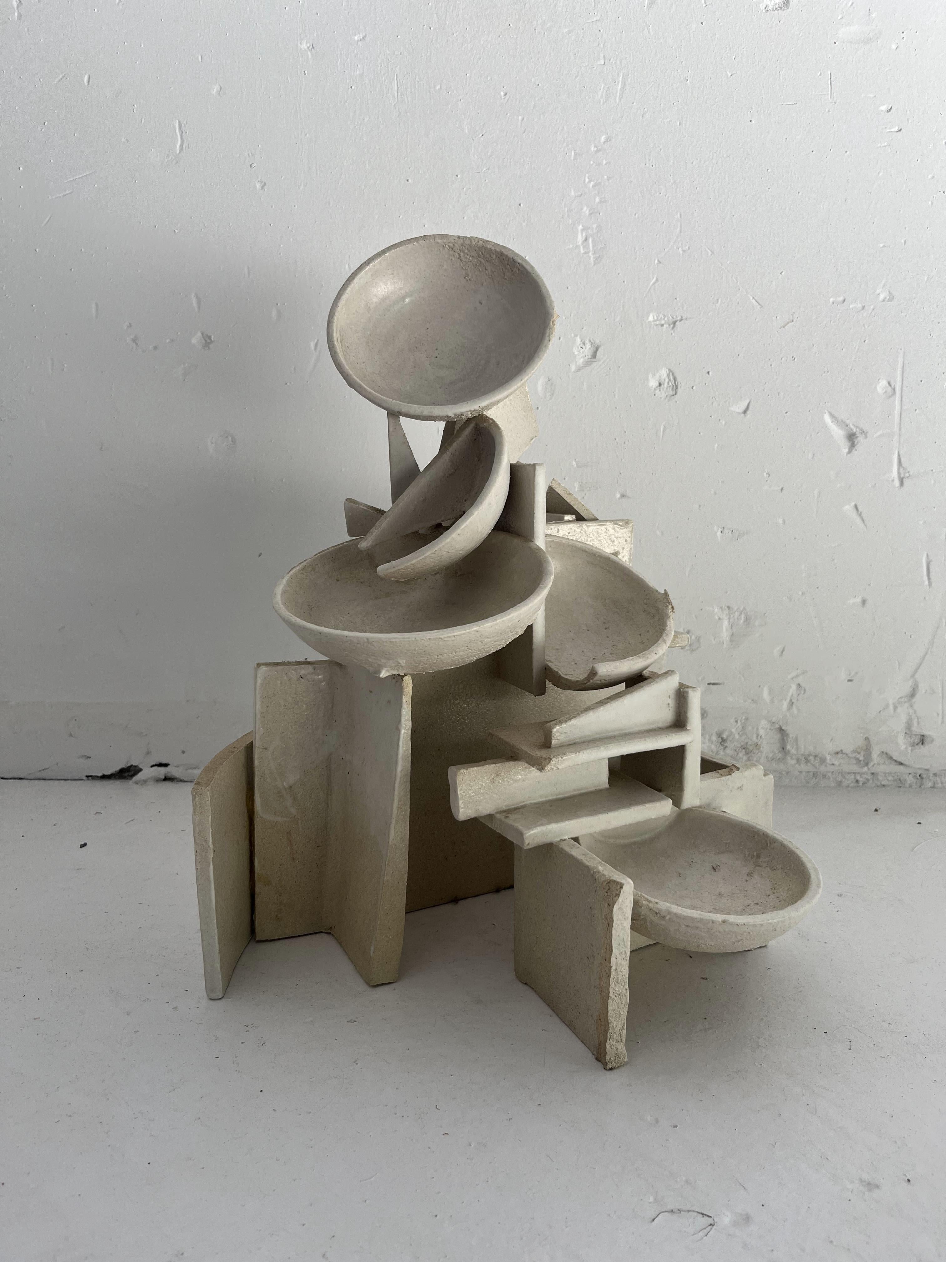 20th Century Sculptural Abstract Sculpture - Unique and Original Piece For Sale