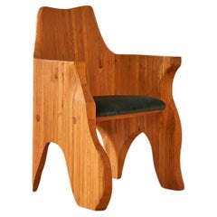 Sculptural Accent Chair