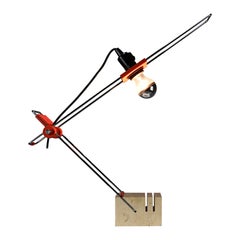 Sculptural adjustable table lamp by Fratelli Mannelli, Italy, 1970