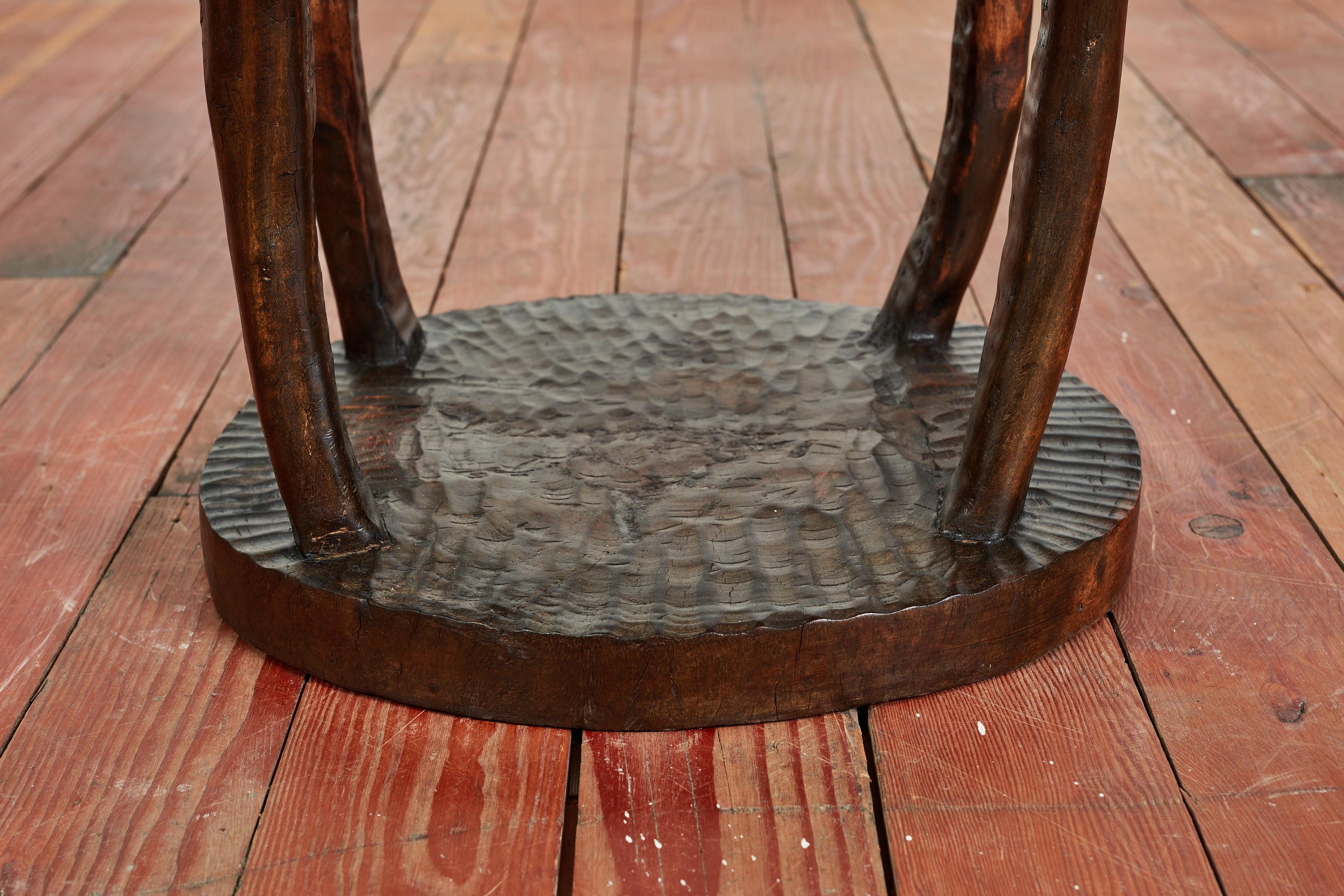 Sculptural African Table  For Sale 9