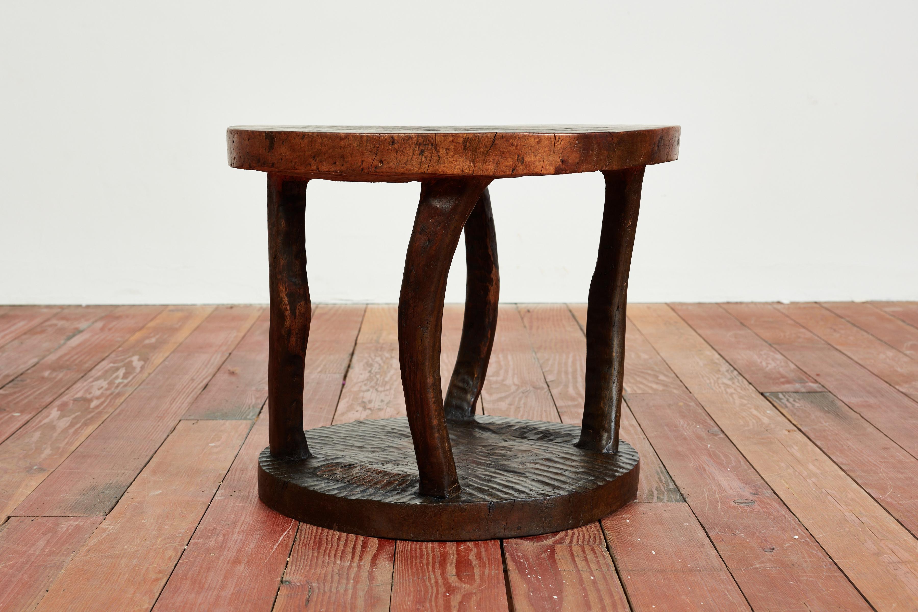 Sculptural African Table In Good Condition In Beverly Hills, CA