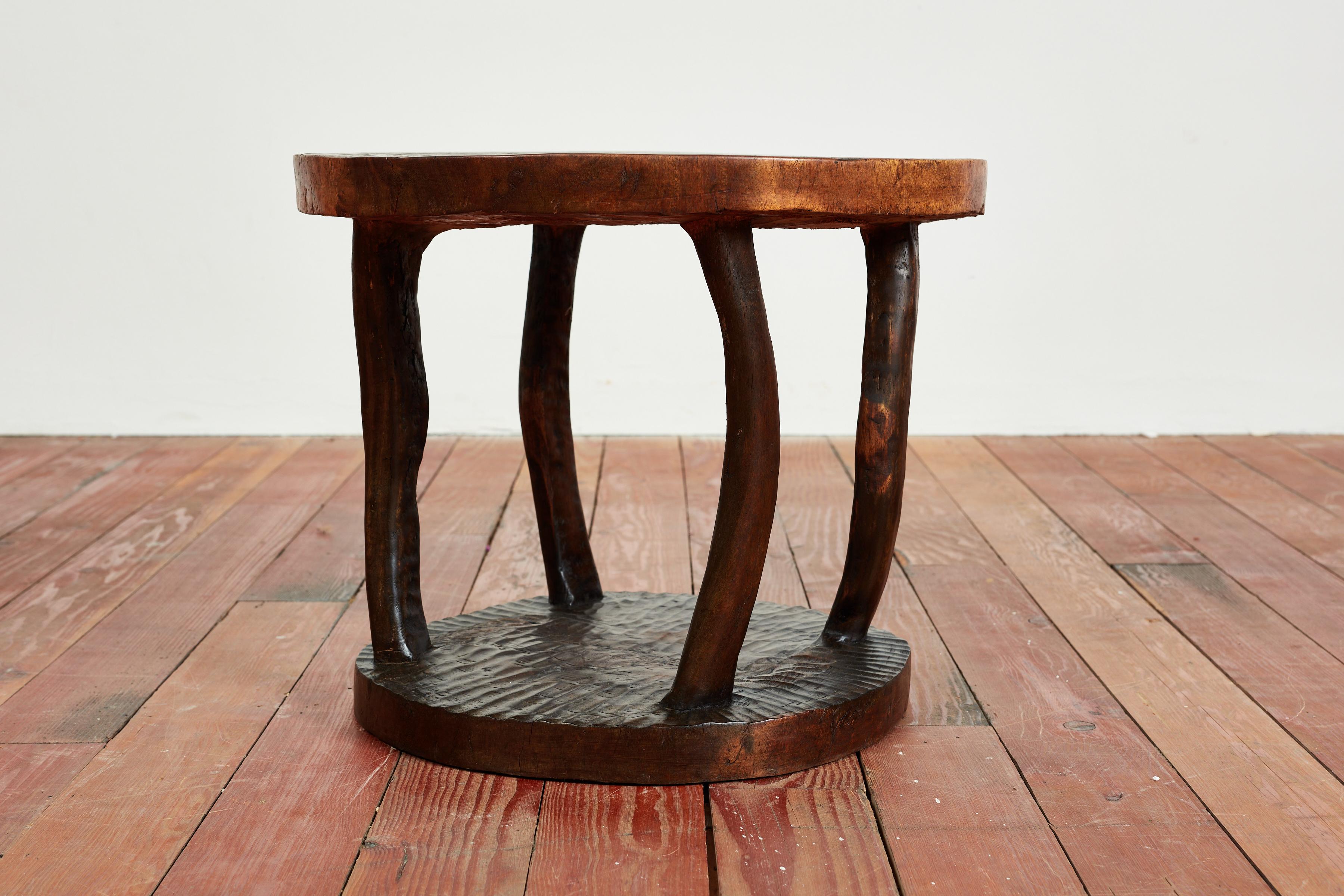 Mid-20th Century Sculptural African Table