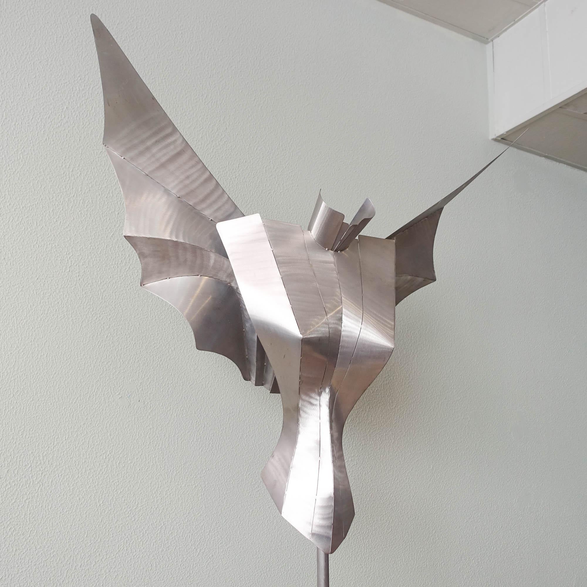Late 20th Century Sculptural Angel Floor Lamp by Reinhard Stubenrauch, 1990's