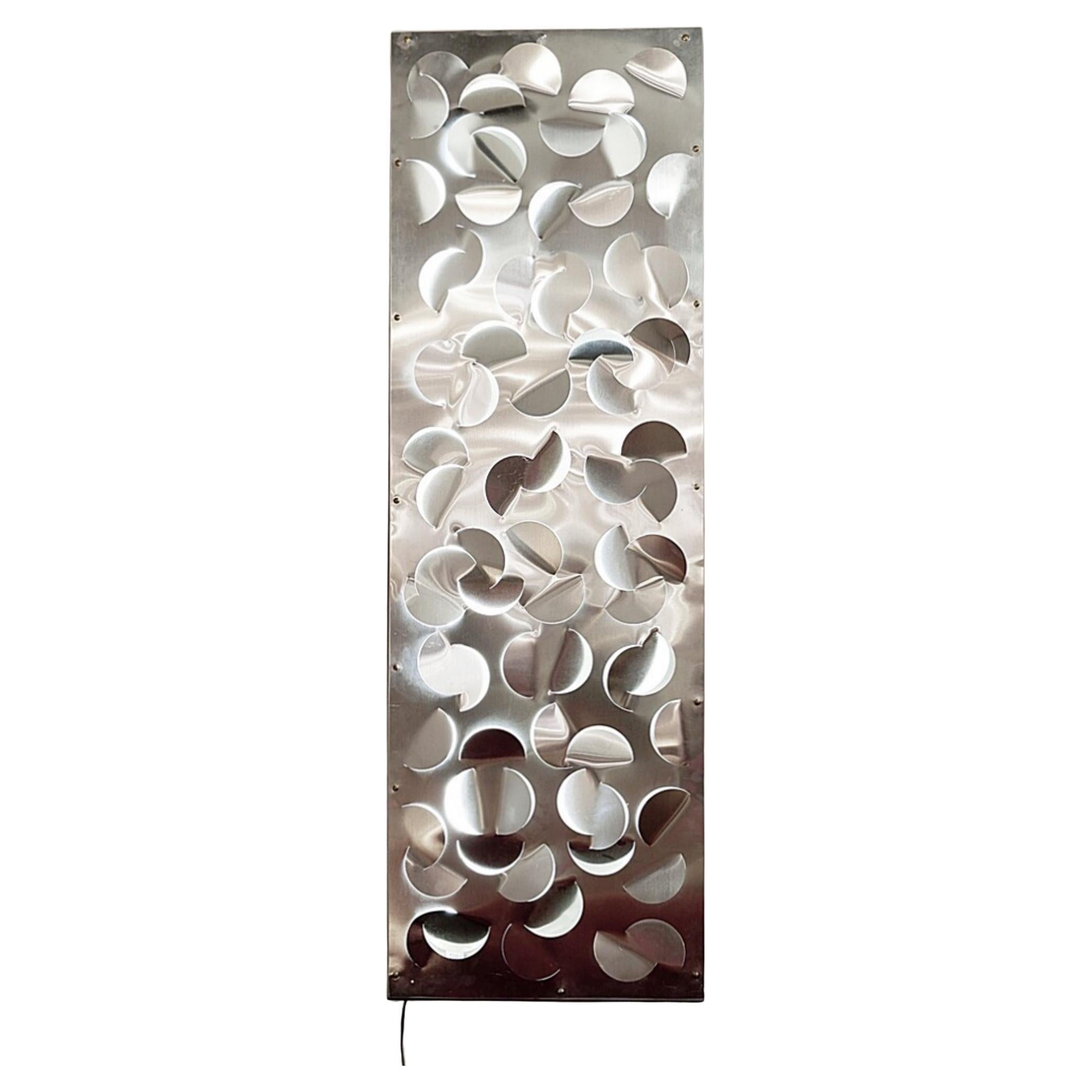 Lampada da parete scultorea Arabesco di Benevelli - Italia anni '70 in vendita