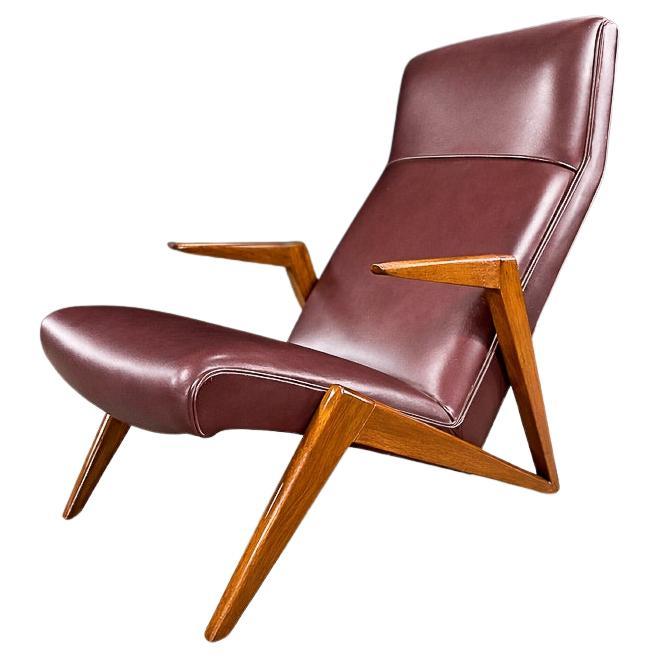 Fauteuil sculptural de José Zanine Caldas, Brésil, années 1950 en vente