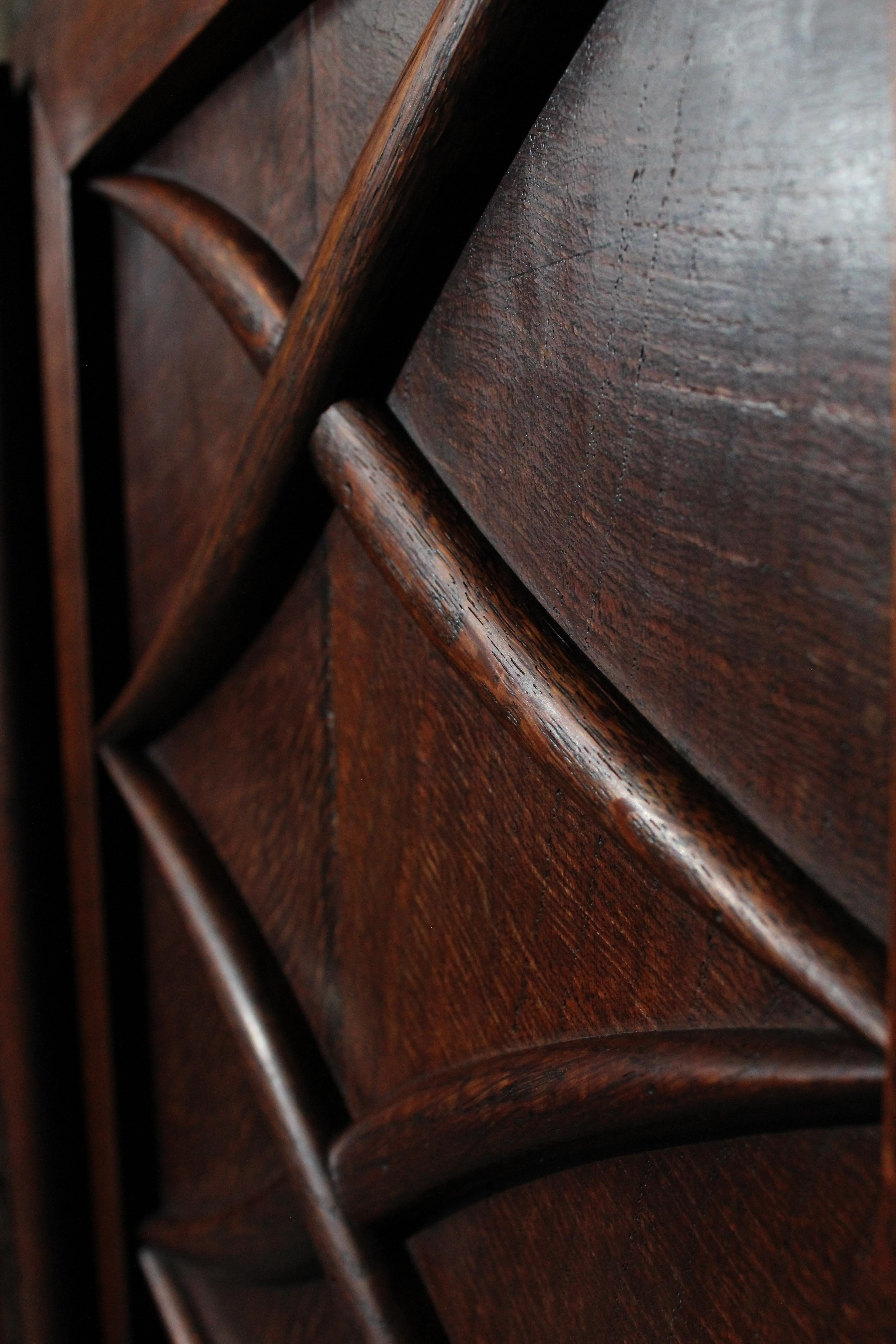 Buffet scultoreo in stile Art Déco In condizioni buone in vendita a Haaltert, BE