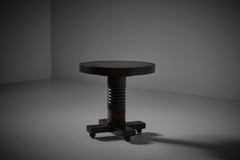 Sculptural Art Deco Side Table, France, 1920s
