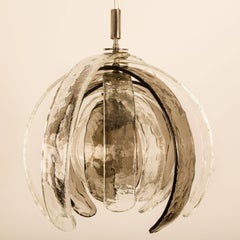 Sculptural Artichoke Chandelier by Carlo Nason for Mazzega, Italy