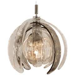 Sculptural Artichoke Chandelier by Carlo Nason for Mazzega, Italy