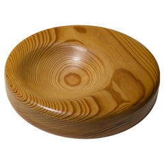 Sculptural Artist-Made Pine Vide Poche