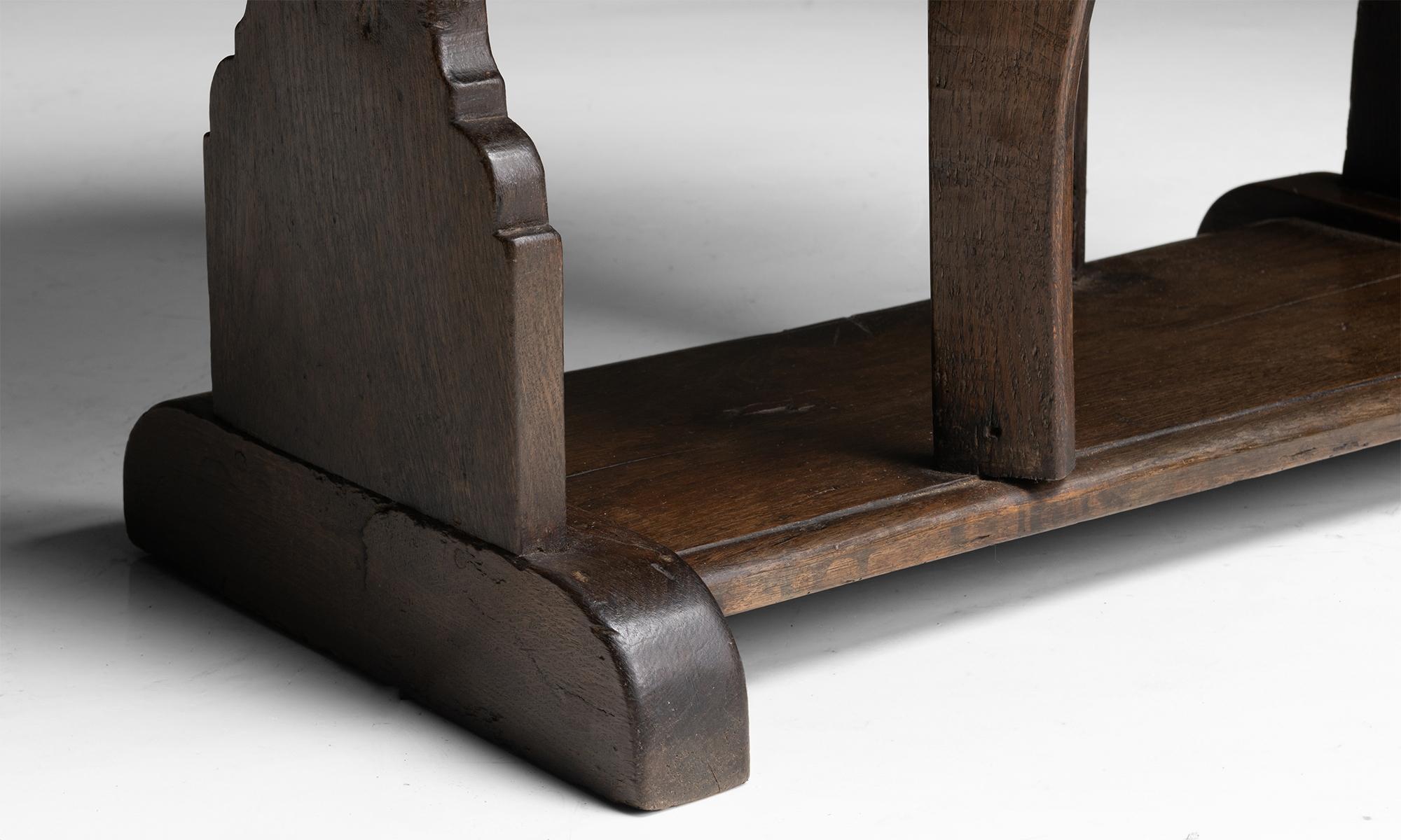 English Sculptural Ash Butterfly Table, England circa 1770
