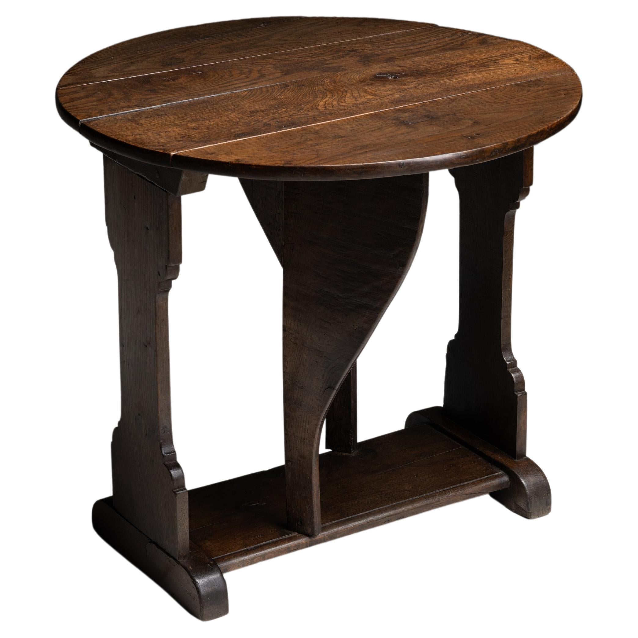 Sculptural Ash Butterfly Table, England circa 1770
