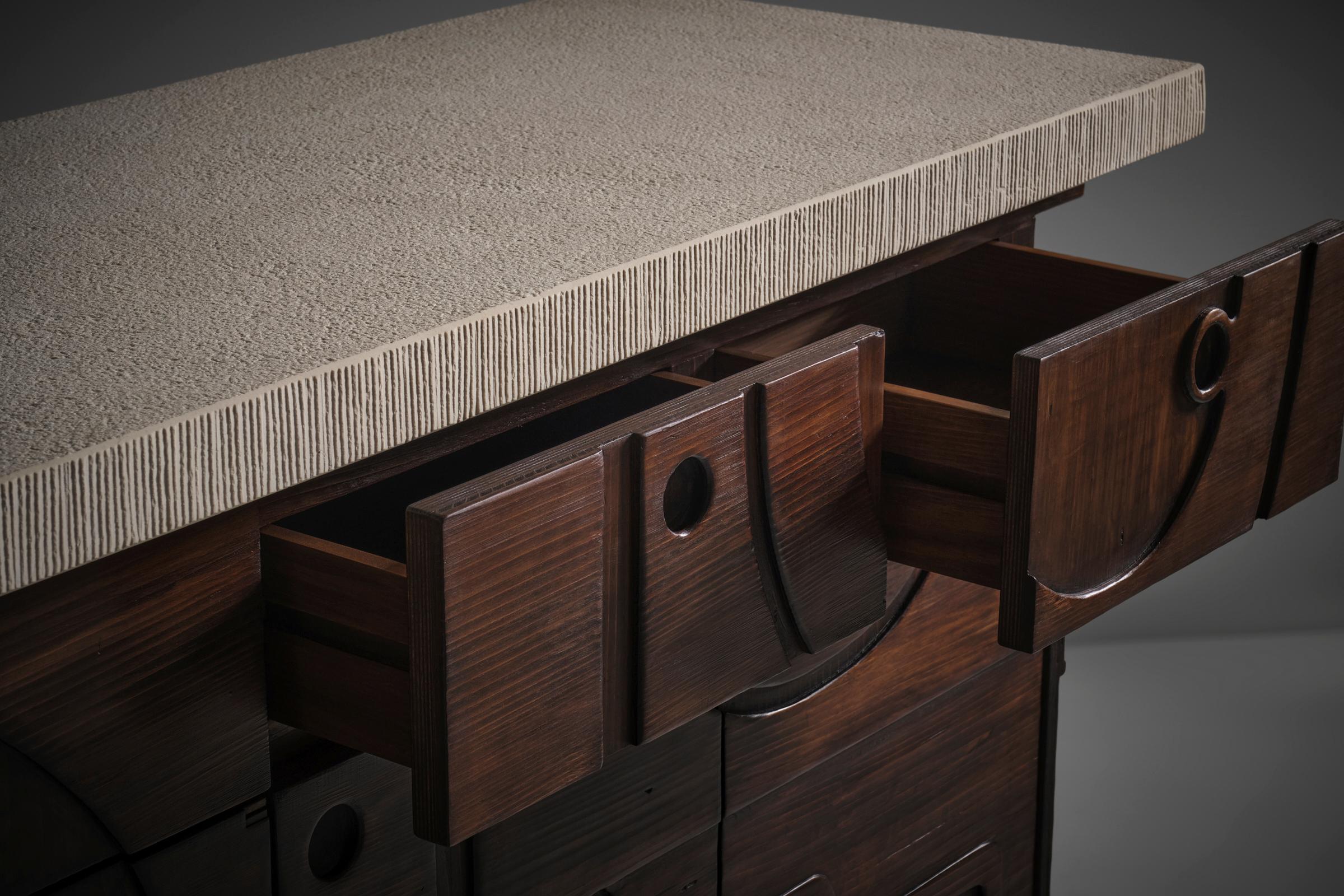 Skulpturale Bar von Nerone & Patuzzi - Gruppo NP2, Italien 1960er Jahre im Angebot 5