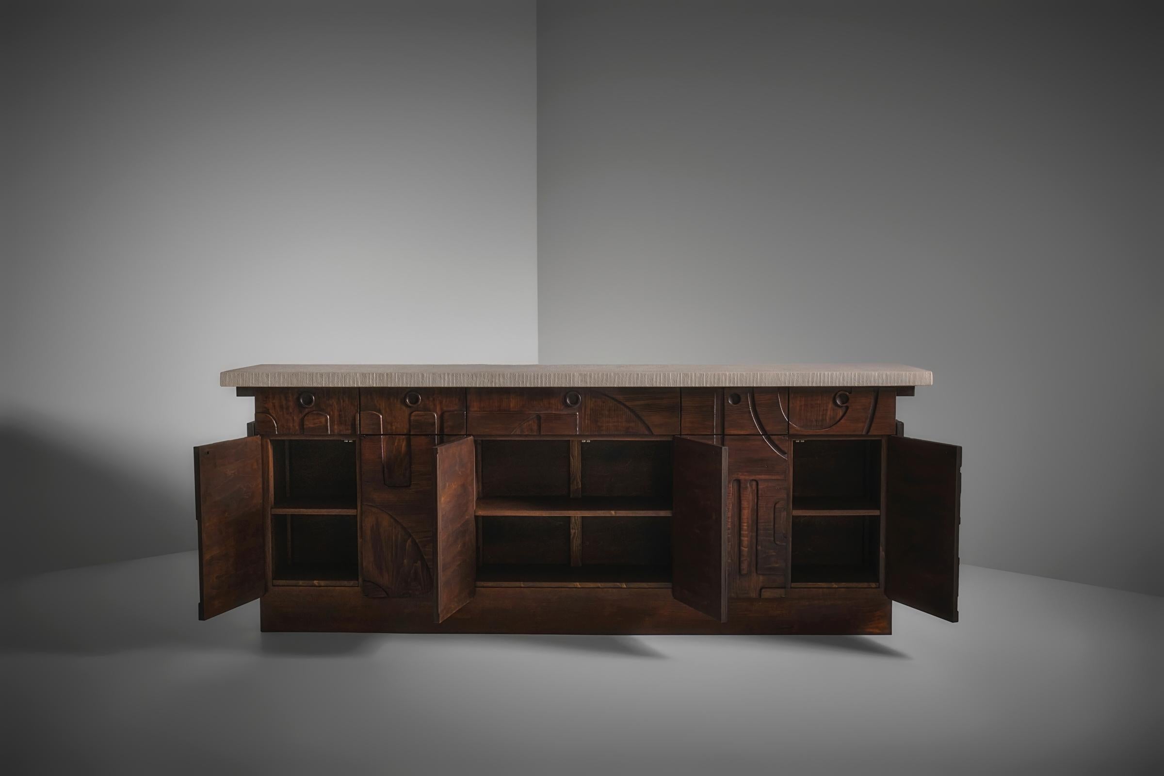 Skulpturale Bar von Nerone & Patuzzi - Gruppo NP2, Italien 1960er Jahre im Angebot 6