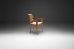Sculptural Beech Prototype Chair, Germany Second half of the 20th Century