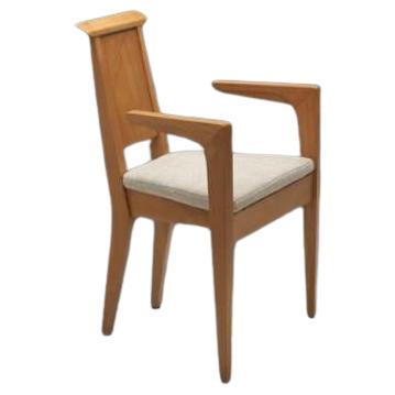 Beech Prototype Chair by Stefan Wewerka, Germany Second half of the 20th Century For Sale