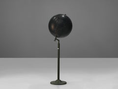 Sculptural Belgian Globe Floor Stand