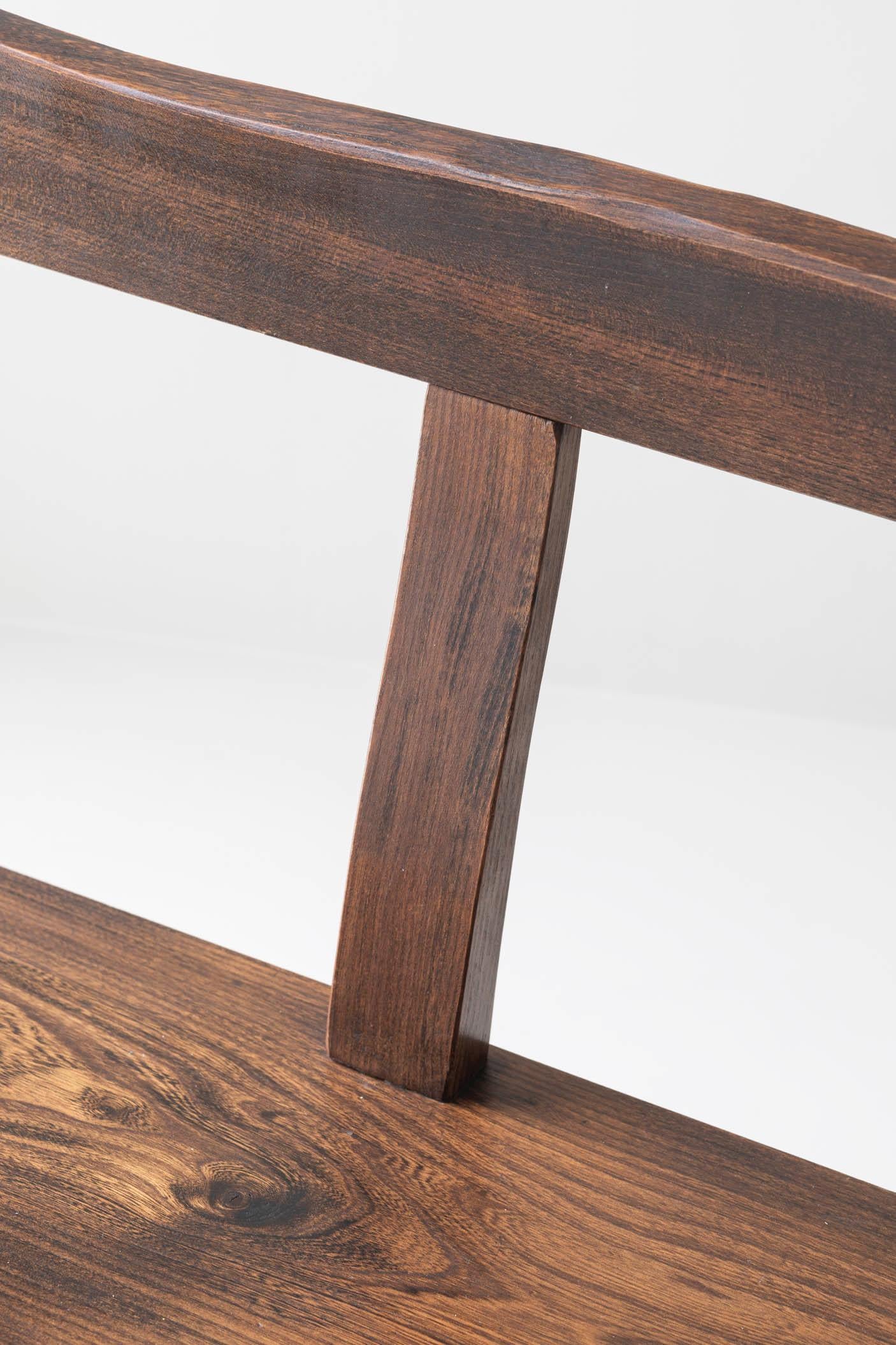 Sculptural Bench by Olavi Hanninen for Mikko Nupponen, Finland, 1950’s For Sale 4