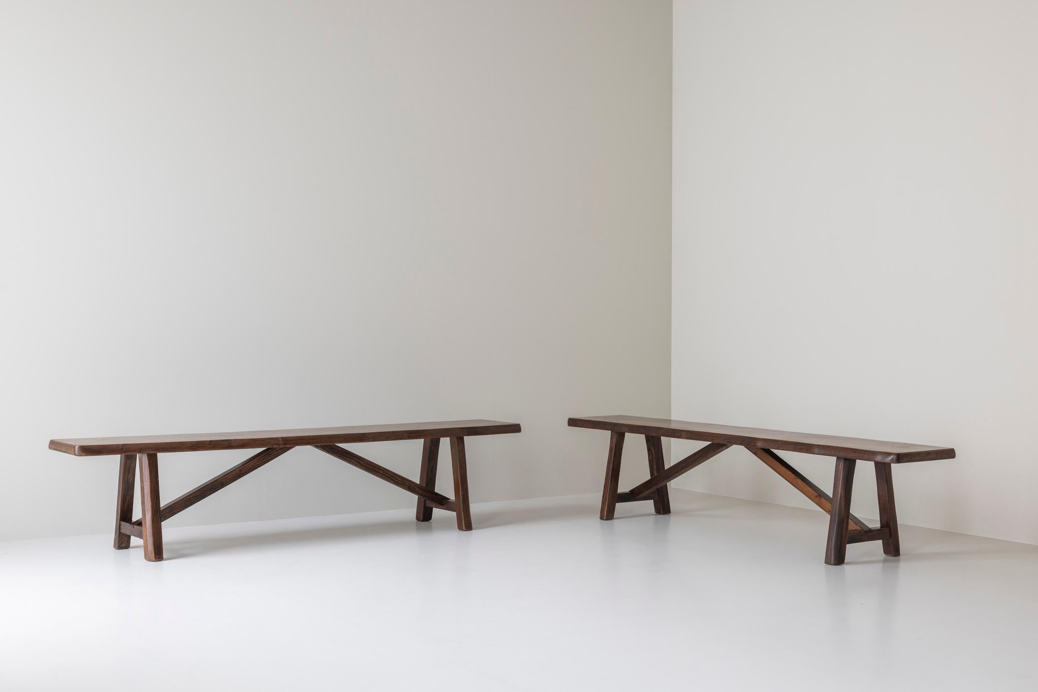 Banc sculptural par Olavi Hanninen pour Mikko Nupponen, Finlande, années 1950 en vente 6