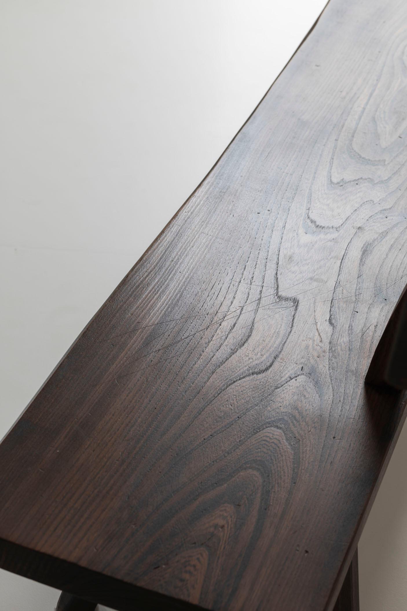 Sculptural Bench by Olavi Hanninen for Mikko Nupponen, Finland, 1950’s For Sale 8