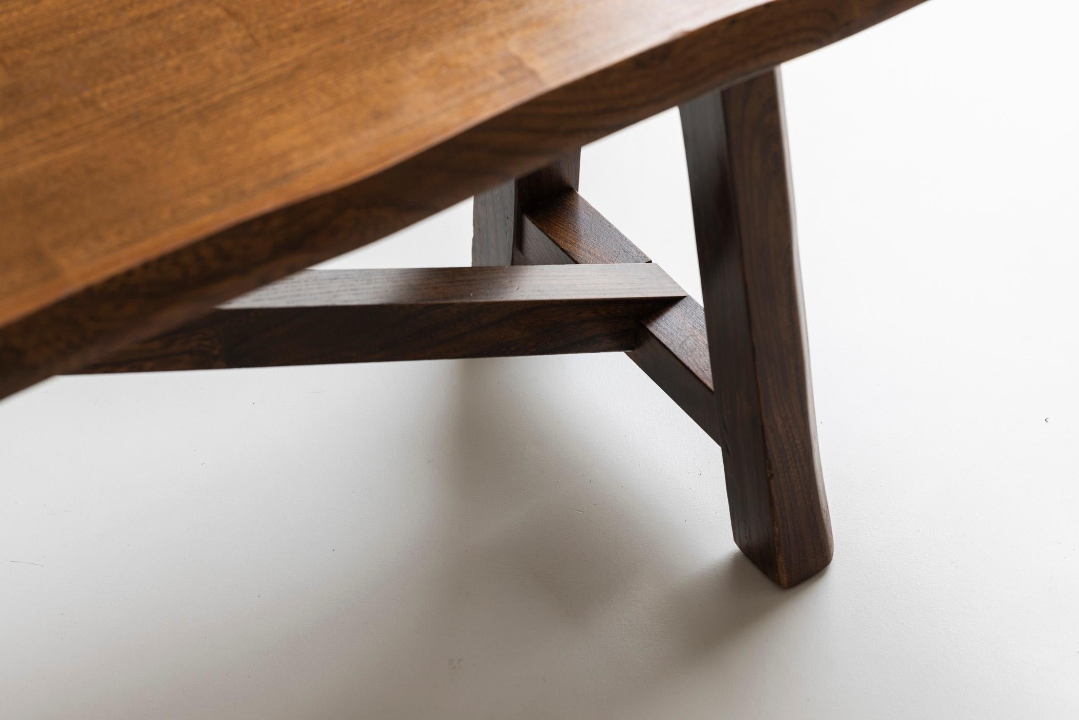 Finlandais Banc sculptural par Olavi Hanninen pour Mikko Nupponen, Finlande, années 1950 en vente