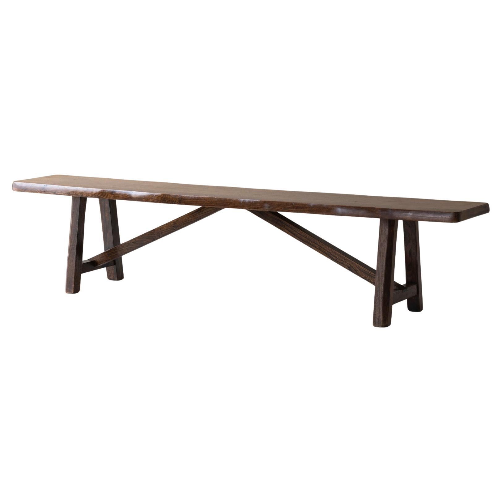Sculptural Bench by Olavi Hanninen for Mikko Nupponen, Finland, 1950’s