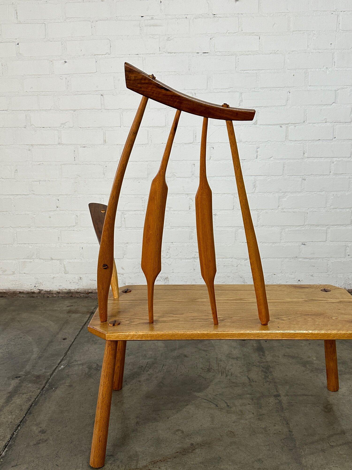 Sculptural bench by Richard Patterson For Sale 9