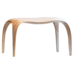 Sculptural Bench in wood - 'Gravity Bench' by Soo Joo