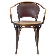 Fauteuil sculptural en bois cintré de Jacob & Josef Kohn, datant d'environ 1900