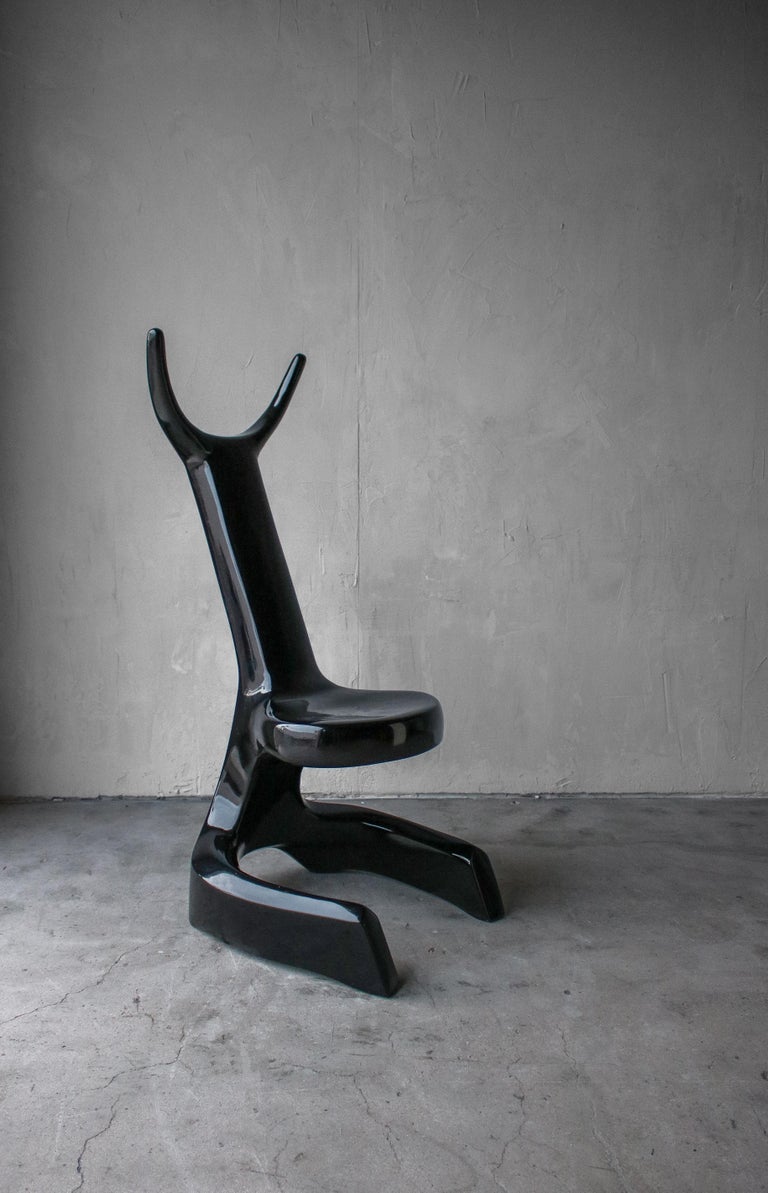 After the Andres Amaya Adela chair, that was designed as erotic art and function, this piece definitely gives off the same sensual vibes. Whether used for erotic purposes, or merely as an art piece, this chair is sure to spark many a