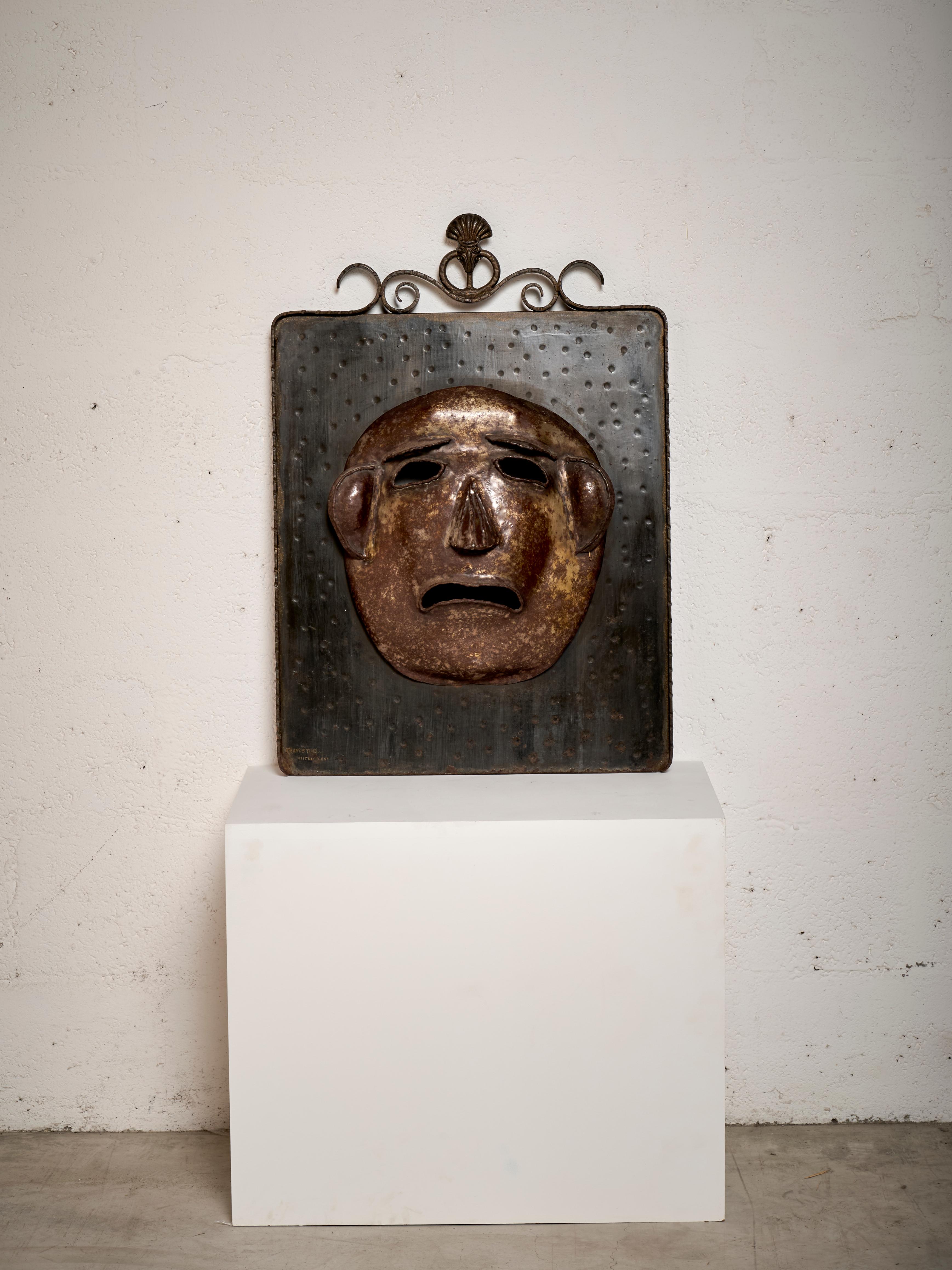 Mid-Century Modern Applique sculpturale 