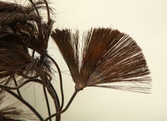 Sculptural Bonsai Tree Mid-Century Modern Iron Copper and Stone, 1960s