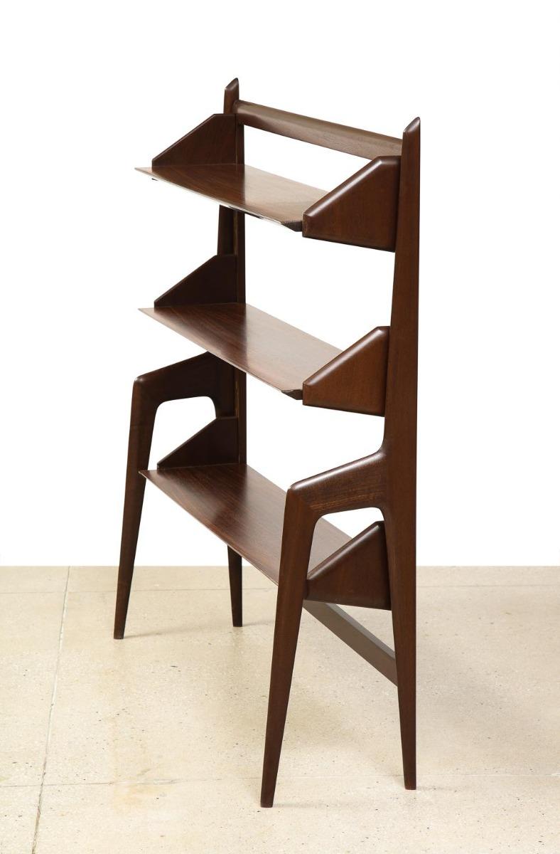 Italian Sculptural Bookcase in the Manner of Ico Parisi For Sale