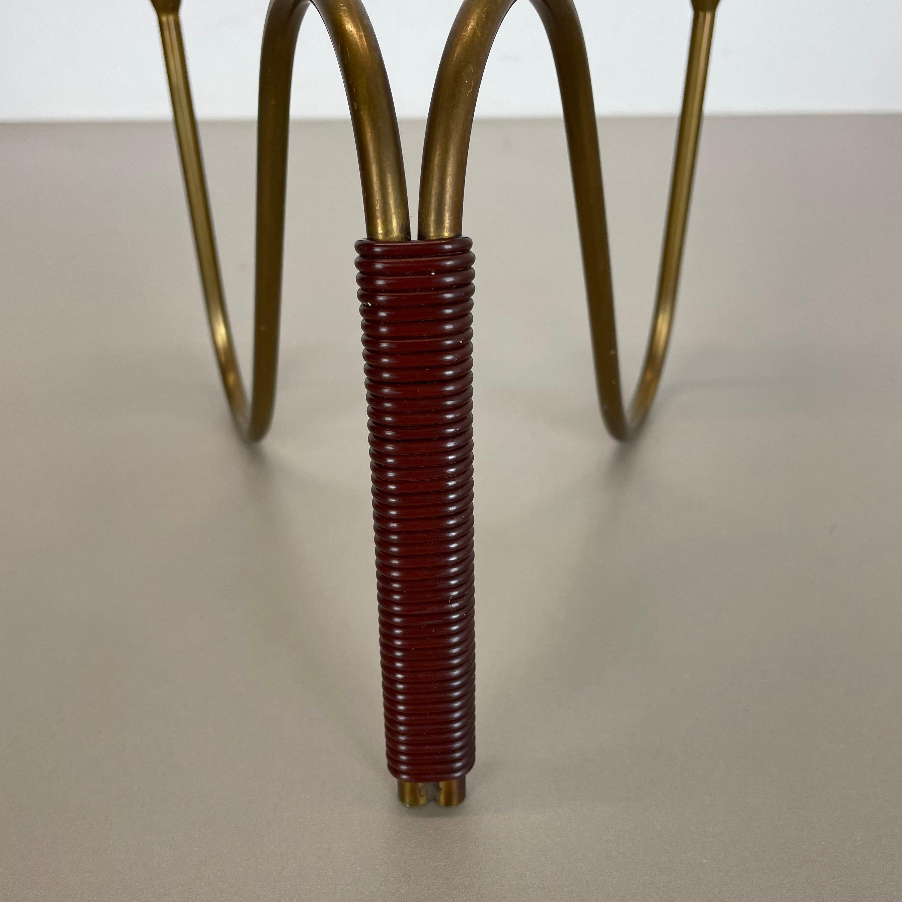 Sculptural Brass Candleholder Object by Günter Kupetz for WMF, Germany 1950s For Sale 4