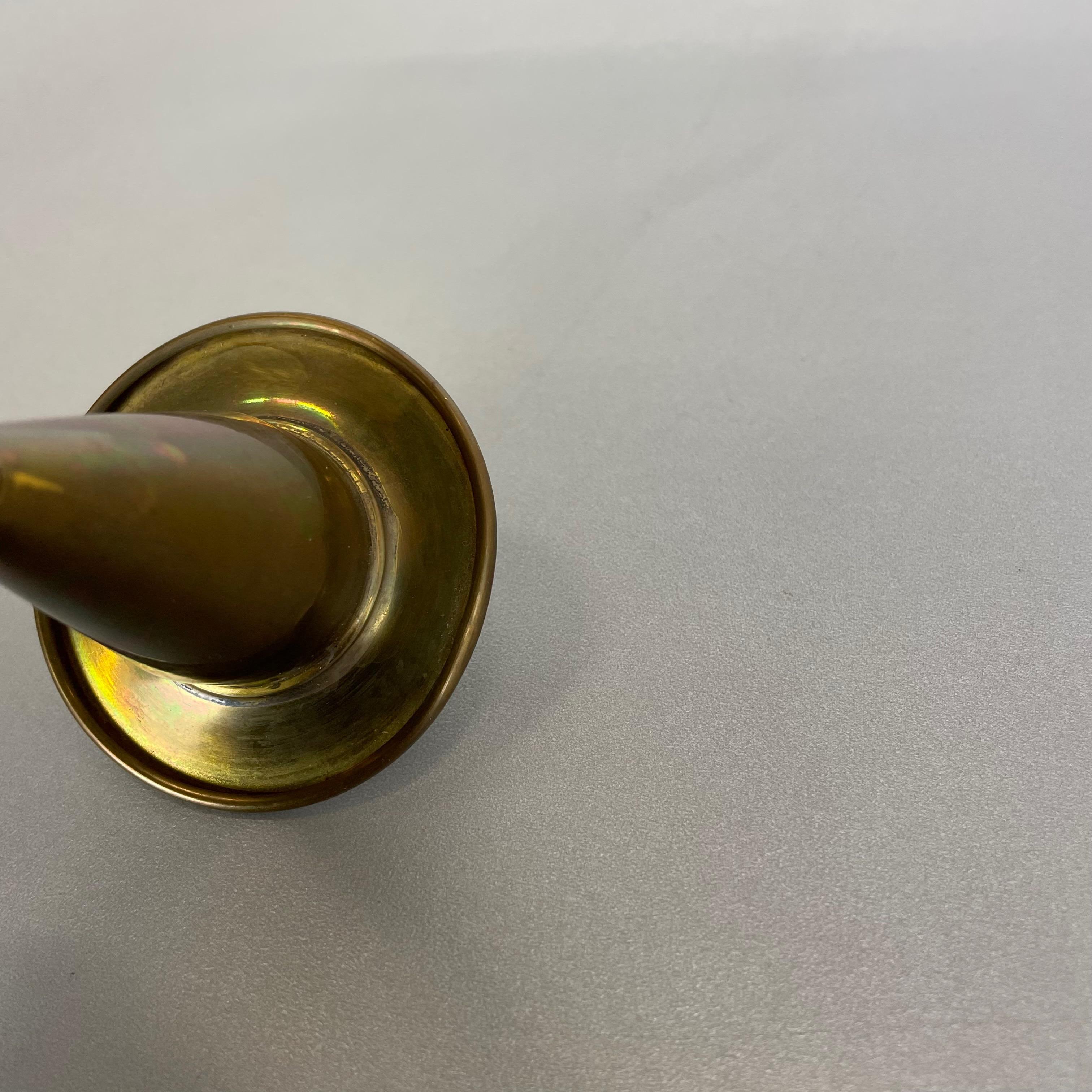 Sculptural Brass Candleholder Object by Günter Kupetz for WMF, Germany 1950s For Sale 9