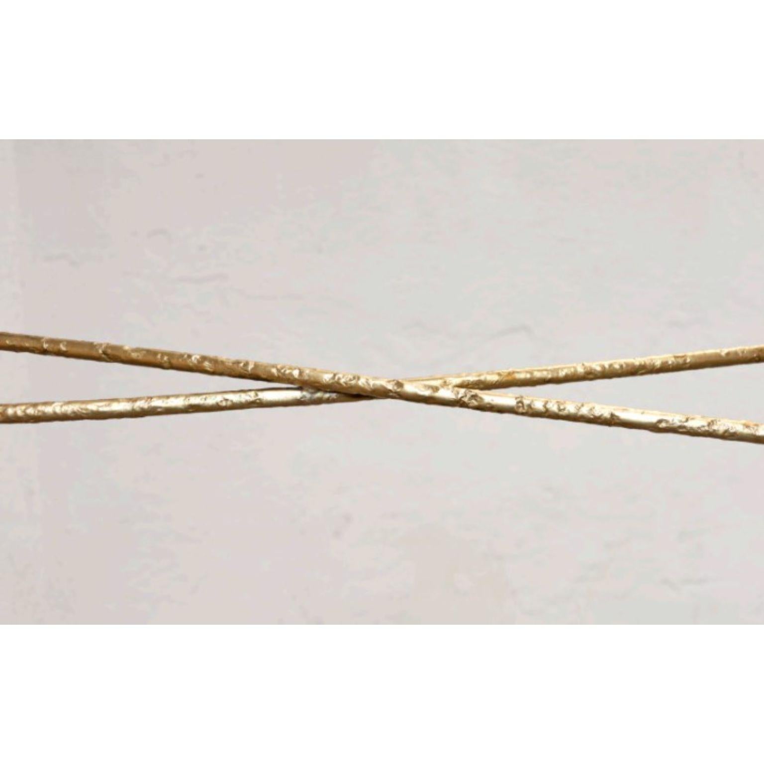 Sculptural Brass Light Pendant Howl 2 by Morghen Studio For Sale 2